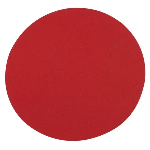 MOUSE PAD REDONDO ROJO